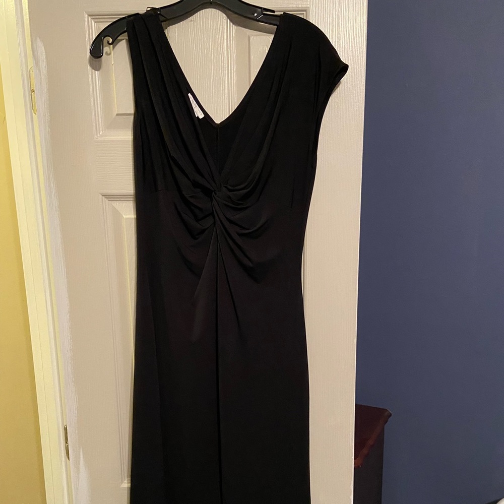 Black cocktail dress